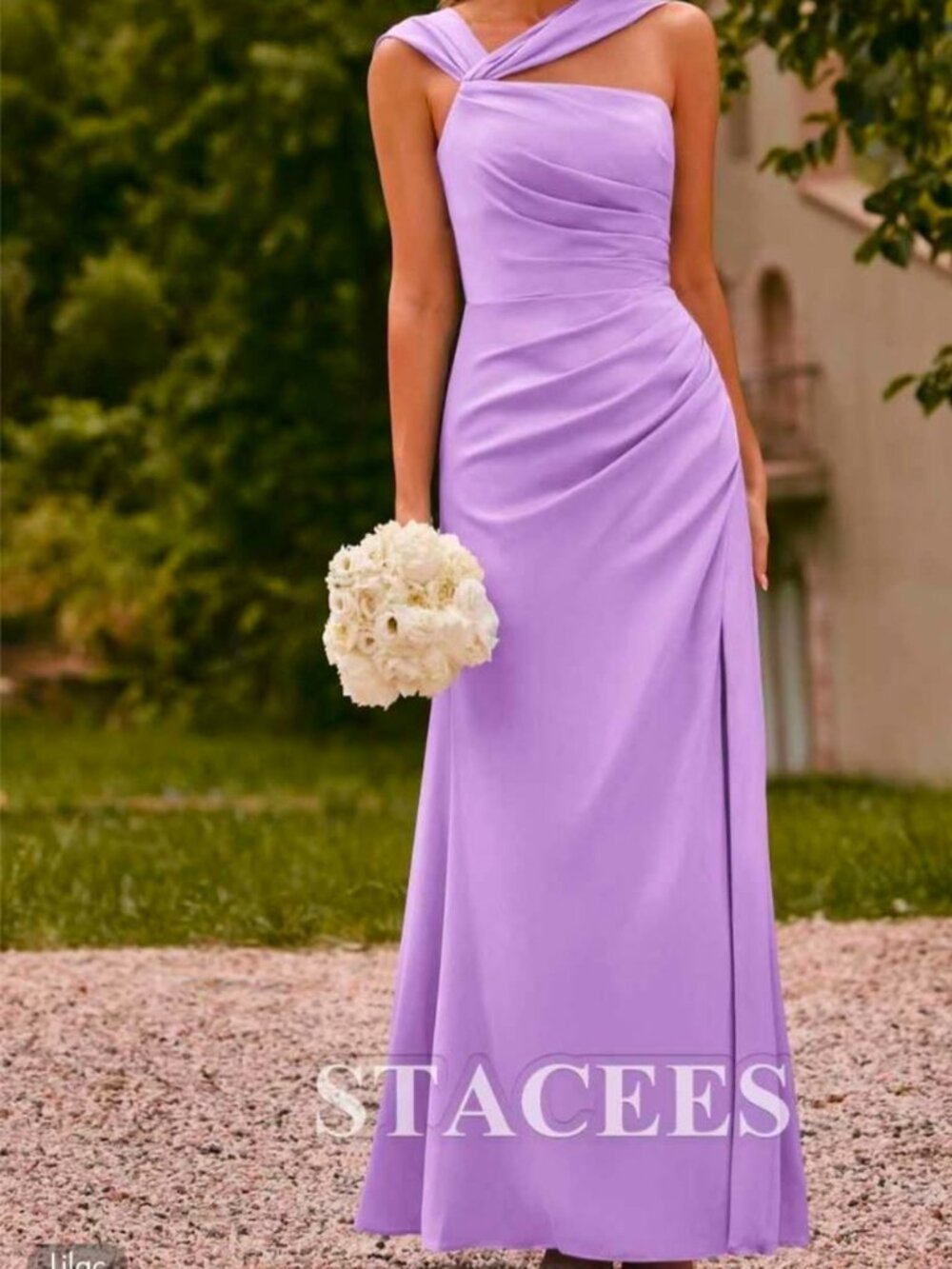NWT Special occasion one-shoulder dress
